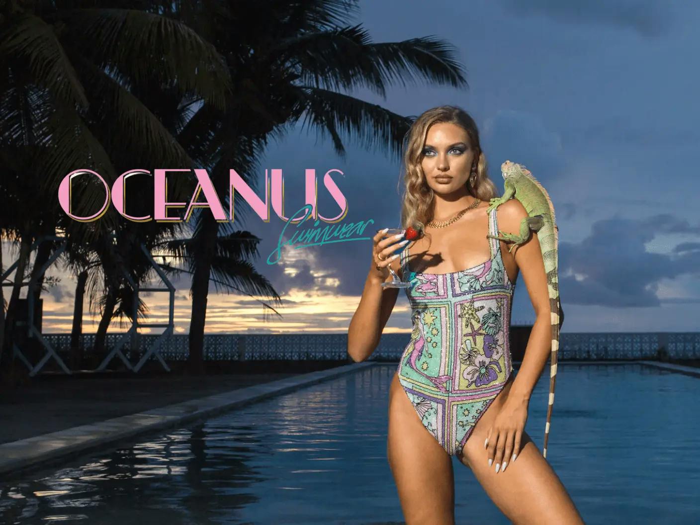 Oceanus Swimwear portfolio case study