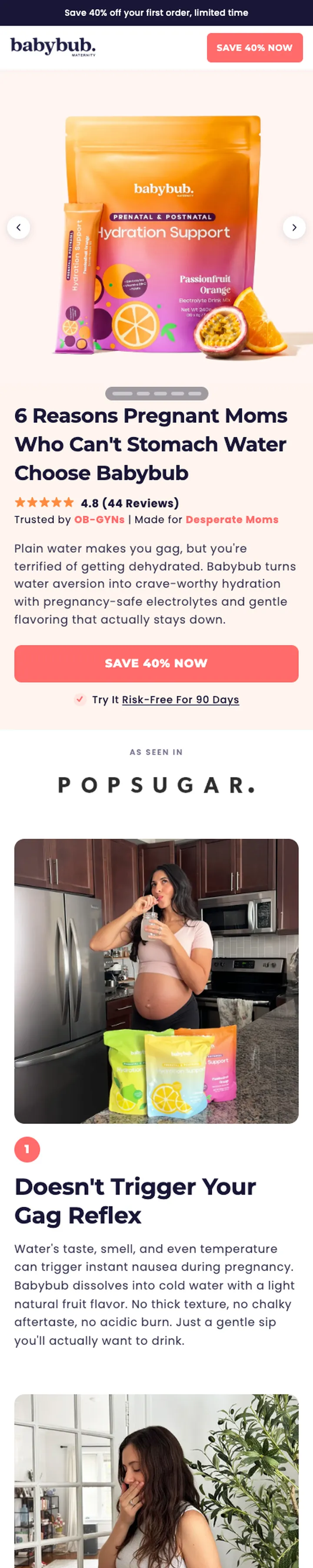 6 reasons pregnant moms choose Babybub, page, section 1