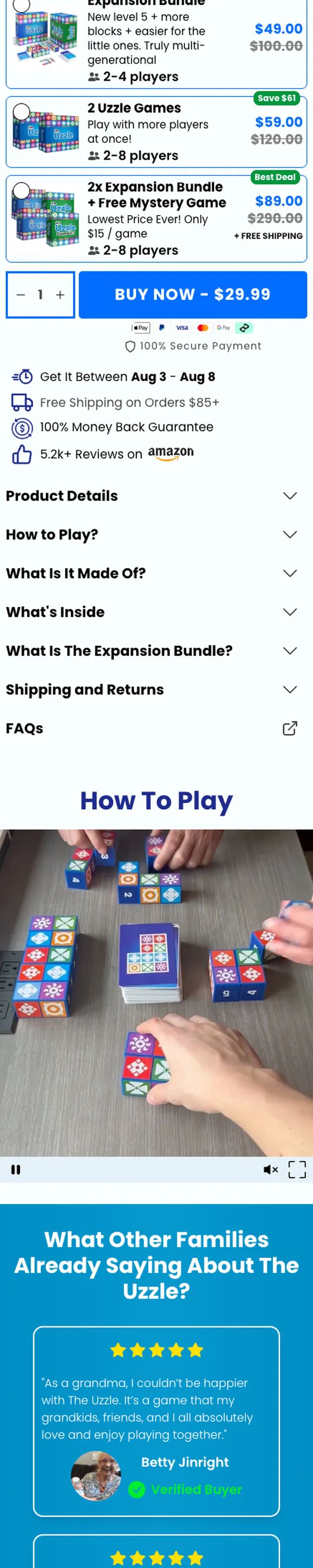 Top Family Board Game of the Year, page, section 2